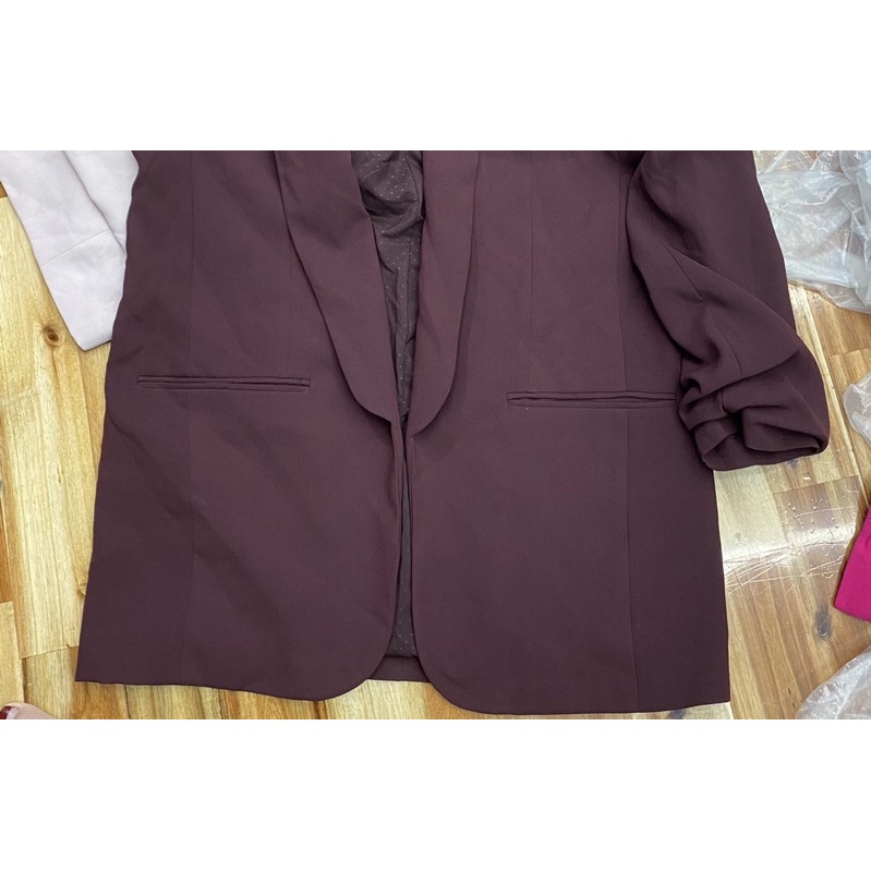 Áo Blazer form dài dư xịn big size