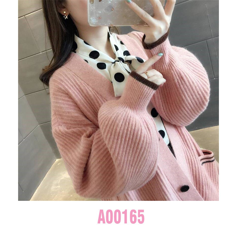 Áo Cardigan len mỏng nữ yay bồng thời trang thu đông A00165 | BigBuy360 - bigbuy360.vn