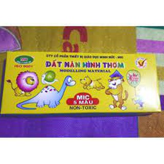 Combo 10 Hộp đất nặn MIC đủ 5 màu giá sỉ - SP000948