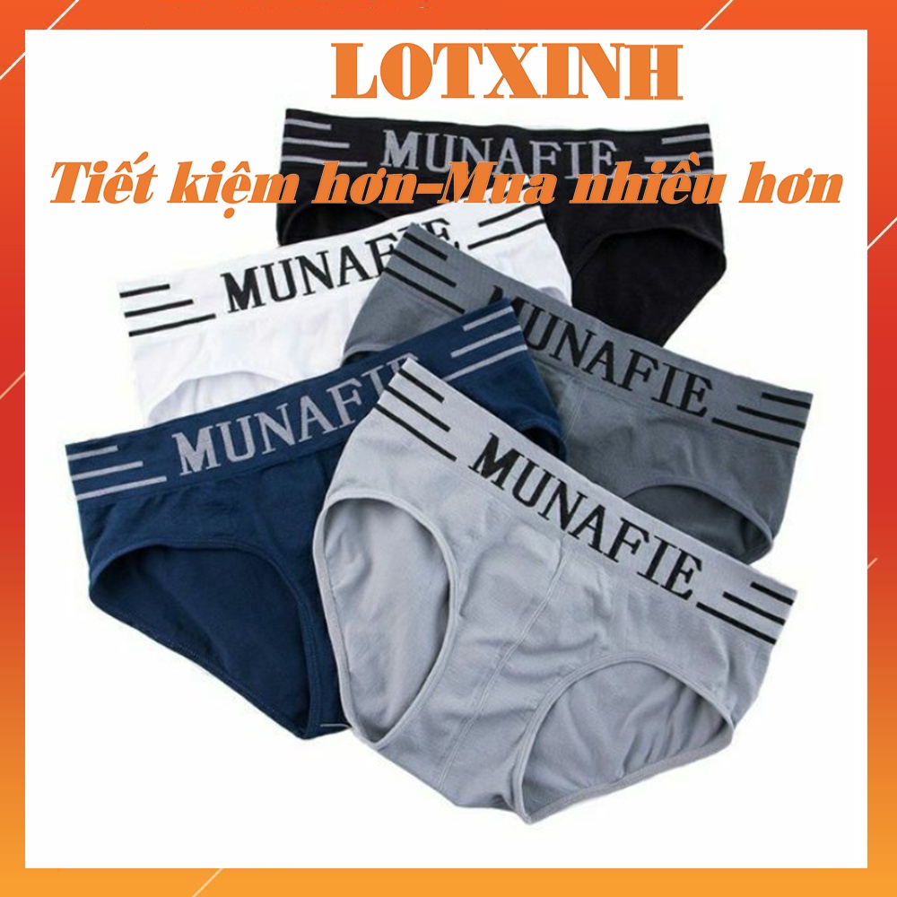Combo 3 quần lót nam dáng tam giác kháng khuẩn cao cấp nâng mông co giãn xuất nhật LOTNAM05