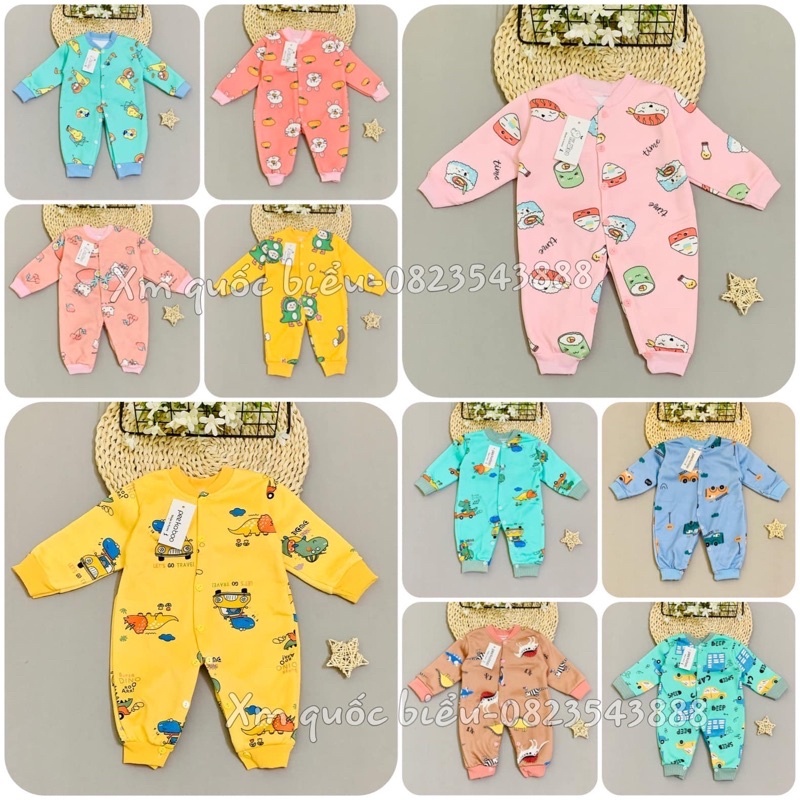 body nỉ lông cực dễ thương cho bé trai, bé gái size 3-13kgi