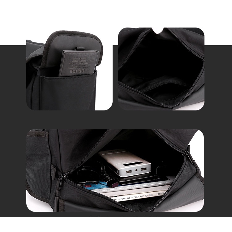 Túi đeo chéo cỡ lớn chức năng balo đeo chéo Trendy BackPack HÀNG NHẬP KHẨU HOTTRENT H1991