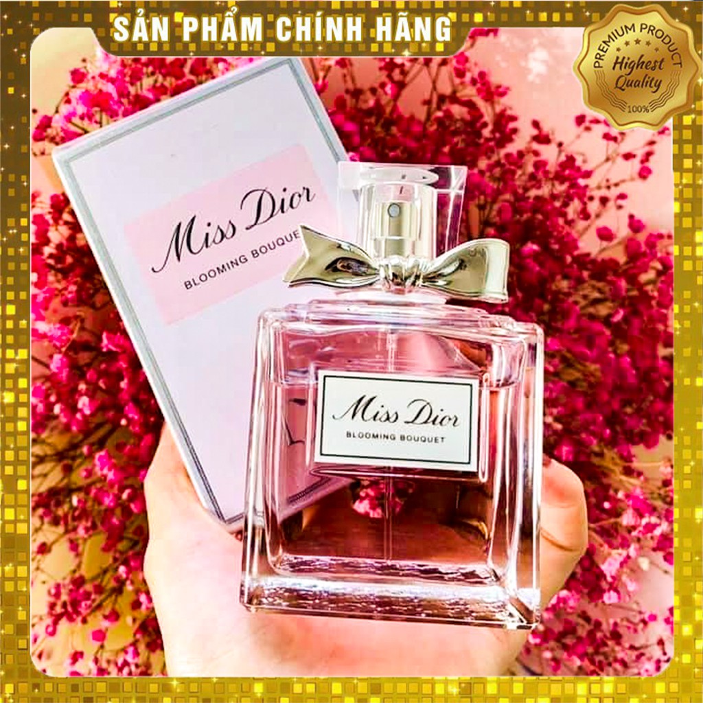 [ Mua 1 Tặng 1 ]_Nước Hoa Nữ Miss Dior Absolutely Blooming_Trẻ Trubf_Ngọt Ngào_Quyến Rũ