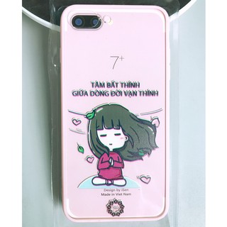 ỐP LƯNG IPHONE 7 PLUS/ 8 PLUS IN HÌNH CÁ TÍNH ISEN - MAU 141