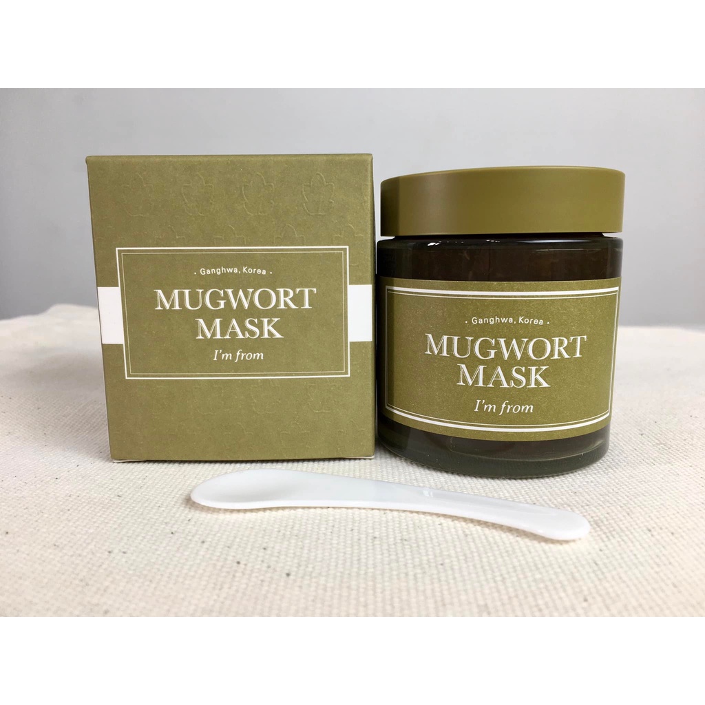 Mặt nạ ngải cứu I'm from làm dịu da sau mụn, da kích ứng I’M FROM Mugwort Mask 110g