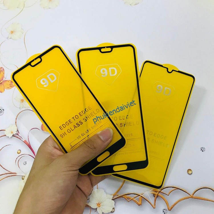 Combo Cường Lực 9D Huawei P20 Pro Và Cường Lực Bảo Vệ Camera Siêu Trong Suốt Giá Rẻ