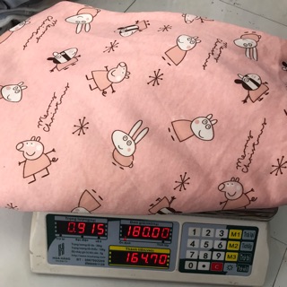 Nỉ bông heo peppa  phượng nguyễn