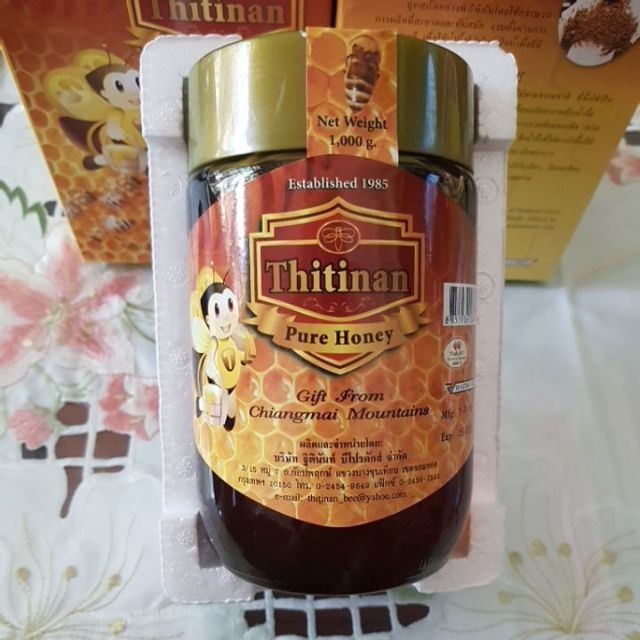 Mật ong Thitinan - Thái Lan (100% nguyên chất)
