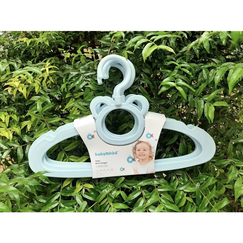 Set 5 móc quần áo trẻ em cao cấp Babyhood