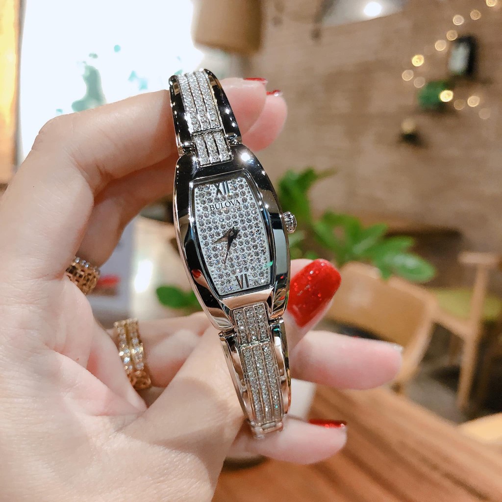 Đồng hồ Nữ Bulova 96L235  Full Đá Cao cấp