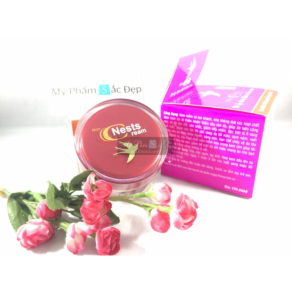 Kem Nice Nests dưỡng trắng giúp phục hồi da 40g