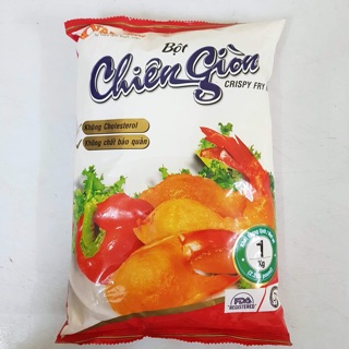 Bột Chiên Giòn Tài Ký gói 1kg- Tạo lớp vỏ giòn ngon cho thực phẩm