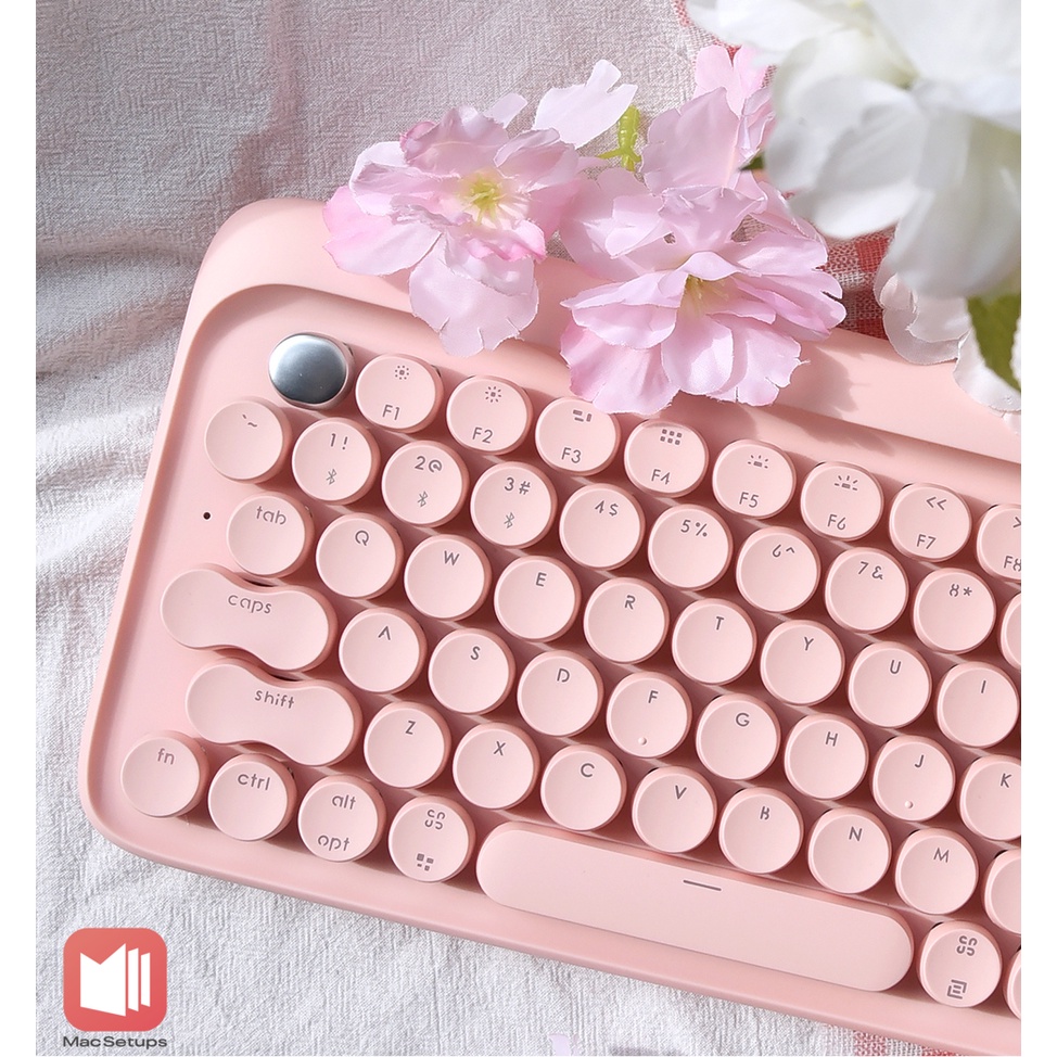 [Mã SKAMSALE03 giảm 10% đơn 200k] BÀN PHÍM CƠ LOFREE HOA ANH ĐÀO - PINK SAKURA (Phiên Bản giới hạn)