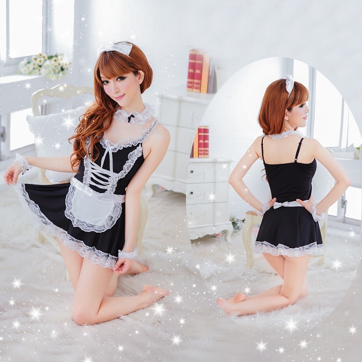 Váy Ngủ Cosplay Cô Hầu Gái (Full phụ kiện) MS9039 | WebRaoVat - webraovat.net.vn