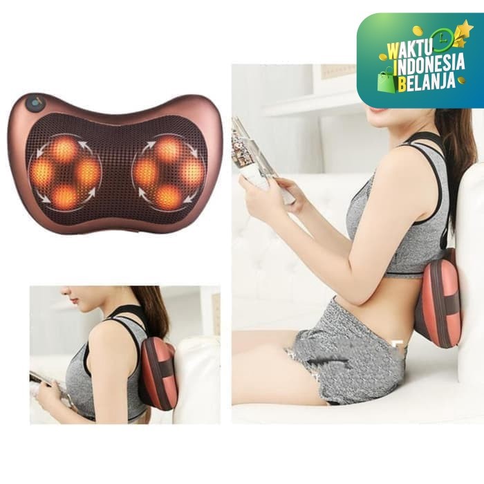 Gối Mát Xa Cổ Sử Dụng Trong Xe Hơi Tiện Dụng | BigBuy360 - bigbuy360.vn