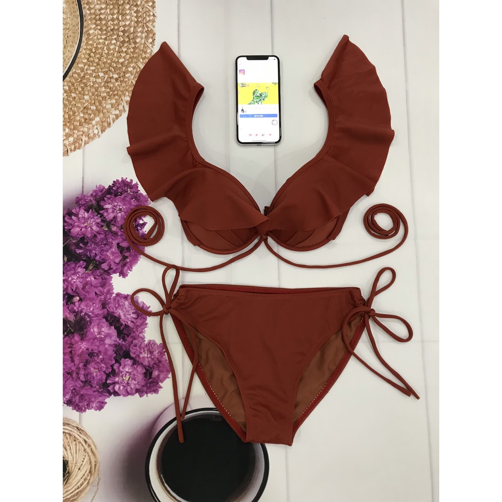 Bikini hai mảnh cánh tiên, cạp tốt - Cực Secxy, nâng ngực