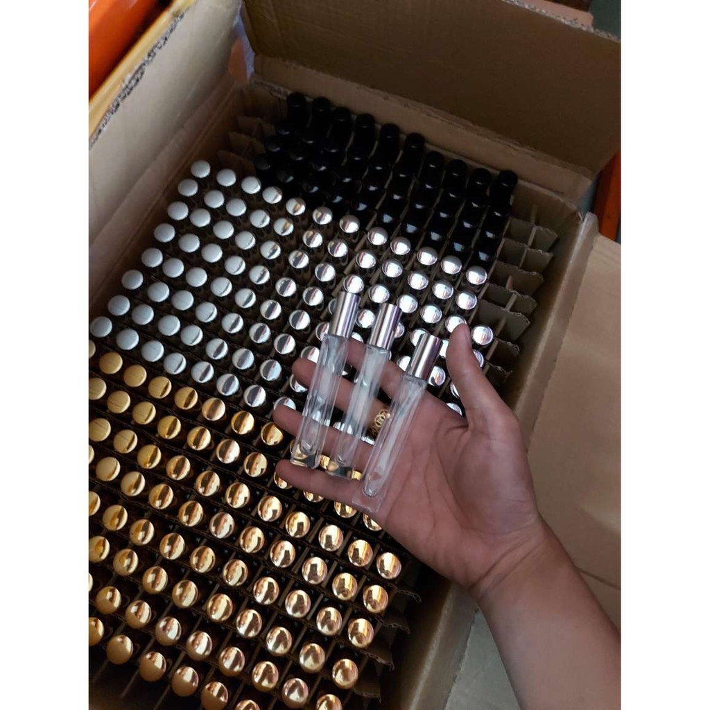 Chai chiết nước hoa 10ml bằng thủy tinh dạng xịt