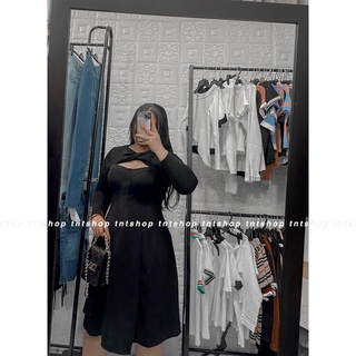 ĐẦM VÁY DÀI CÓ MÚT NGỰC [ TNT SHOP BIGSIZE 60KG 90KG ]