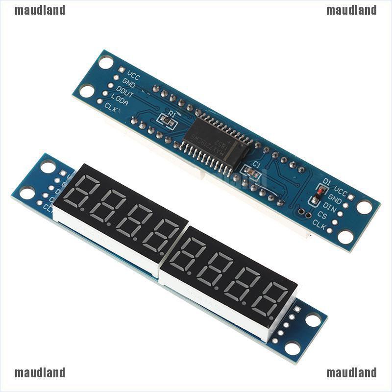 Mô Đun Hiển Thị Max7219 Led Dot Matrix 8 Chữ Số Cho Arduino