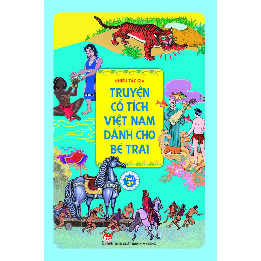 Sách tranh - Truyện cổ tích Việt Nam dành cho bé trai - NXB Kim Đồng