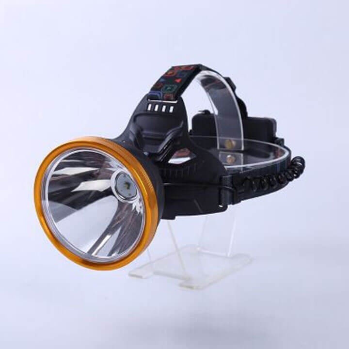 Đèn pin đội đầu siêu sáng 1 bóng led chiếu xa 500m, chống thấm nước, 3 pin sạc 18650 3600mAh, chip Led T6