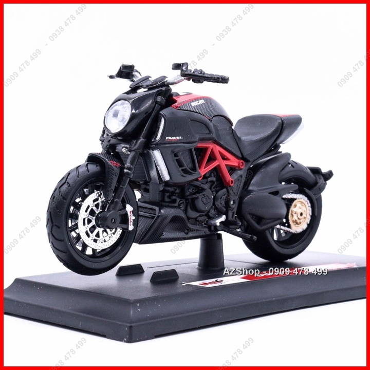 Xe Mô Hình Moto Ducati Diavel Tỉ Lệ 1:18 - Maisto - 8797