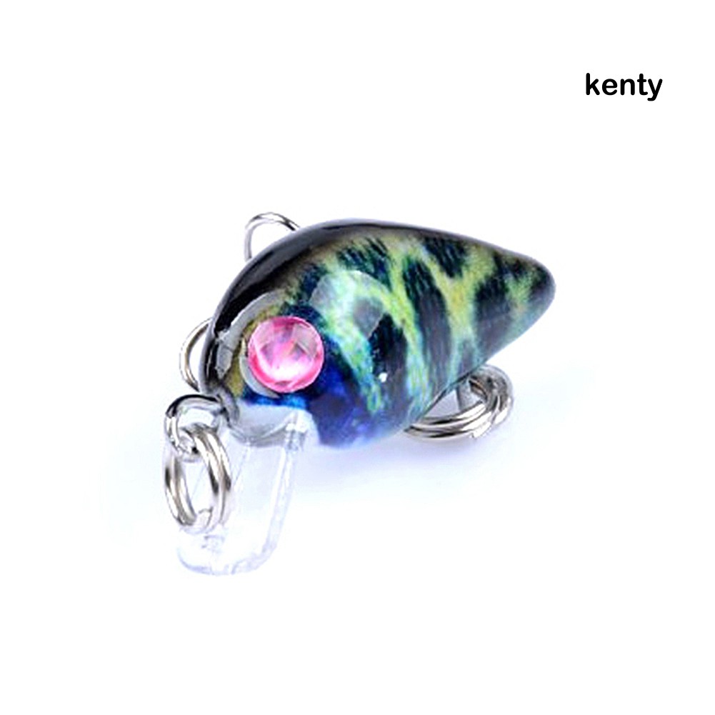 Kt KT Ktt☀6 Mồi Câu Cá Giả Mini 3cm 1.5g