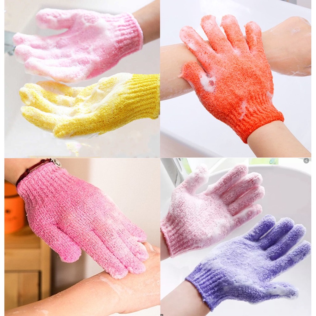 Găng Tay Tắm Tẩy Da Chết Đa Năng