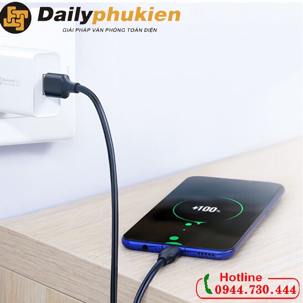 Cáp sạc điện thoại USB sang USB-c dài 2m UGREEN 60118