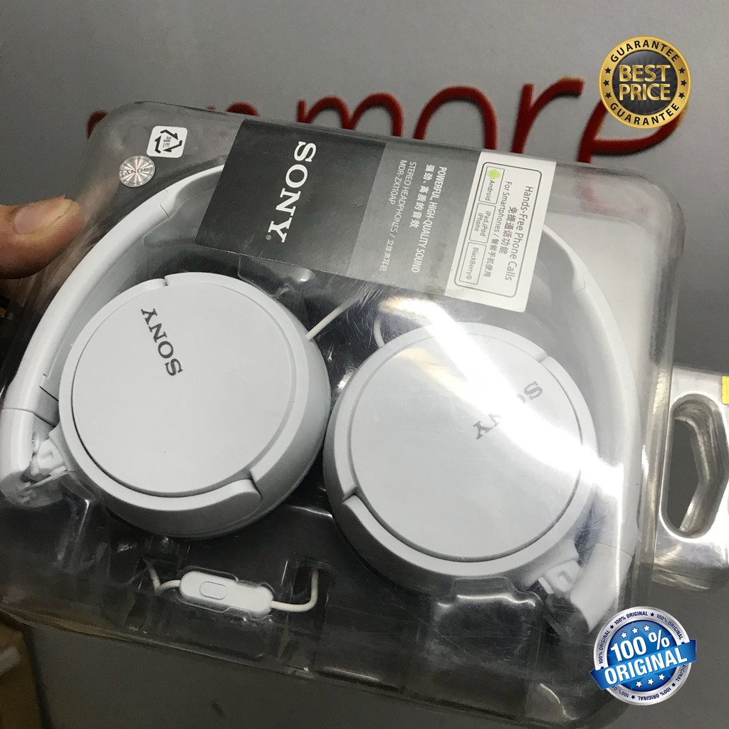 Tai nghe chụp tai Sony MDR ZX110AP