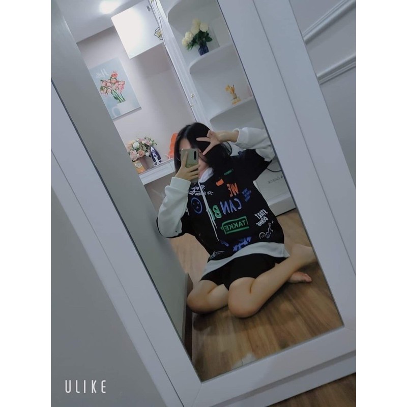 Áo hoodie nỉ bông WE CAN BE phối tay layer (Mã H6) | BigBuy360 - bigbuy360.vn