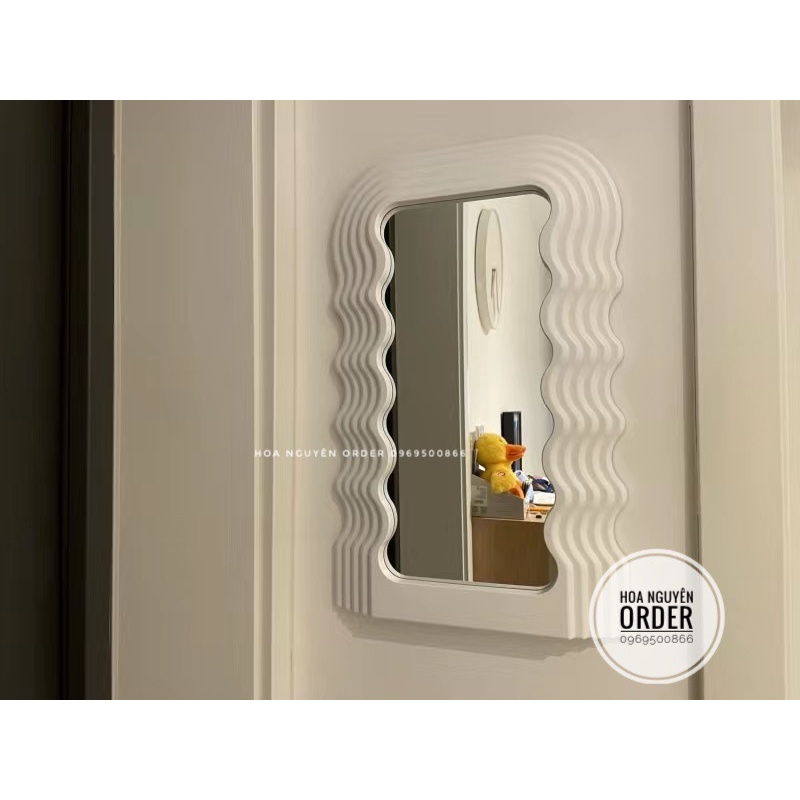 ❌Gương Lượn Sóng Decor để bàn trang điểm