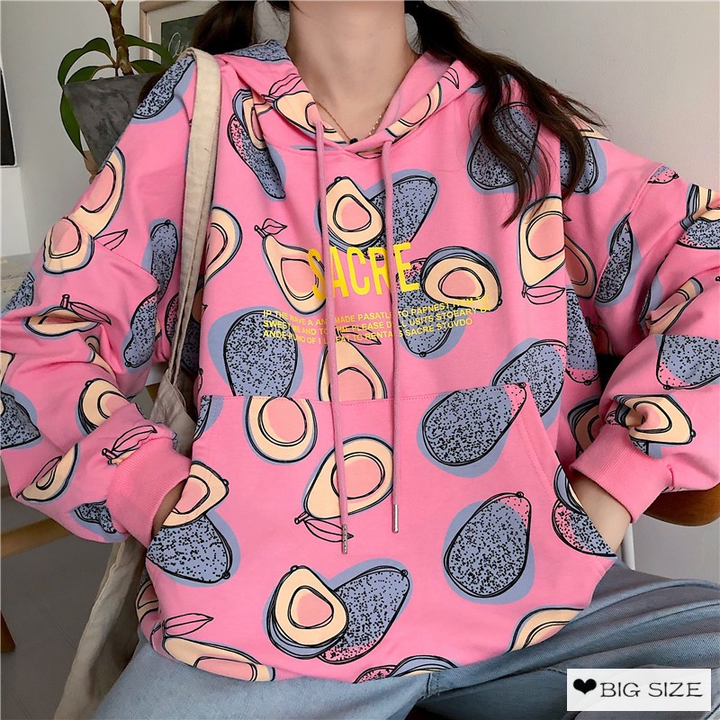 Sale 69% Áo hoodie form rộng phong cách Hàn Quốc trẻ trung dành cho nữ, Giá gốc 235000đ- 25C26 | BigBuy360 - bigbuy360.vn