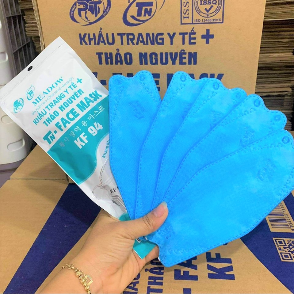 Set 10 Chiếc Khẩu Trang 4 Lớp KF94 KENKO MASK Xuất Hàn Quốc, Chống Bụi Mịn Cao Nhất Và Kháng Khuẩn Hàng Cao Cấp