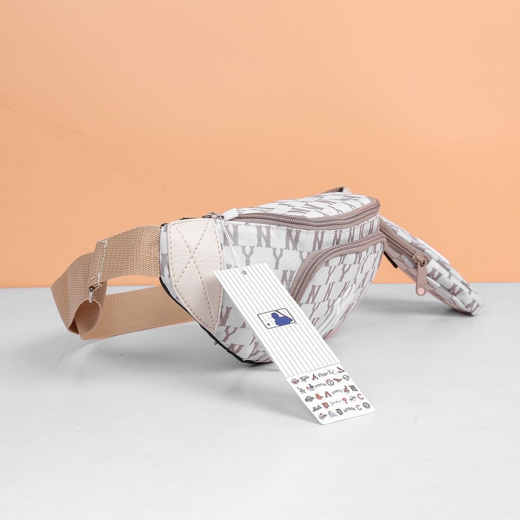 Túi Đeo Chéo - Đeo Hông MLB Monogram Hip Sack New York Yankees Be