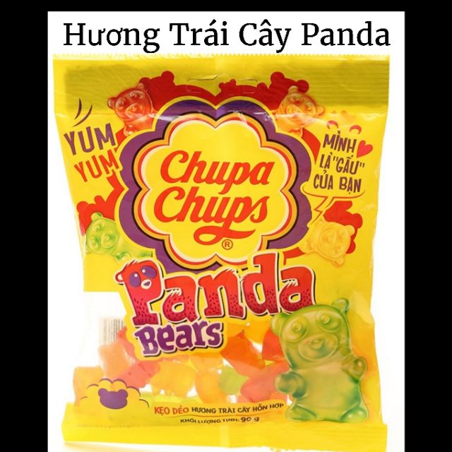 Kẹo dẻo chupa chups gói 24g (panda, cola, bites)3 | BigBuy360 - bigbuy360.vn