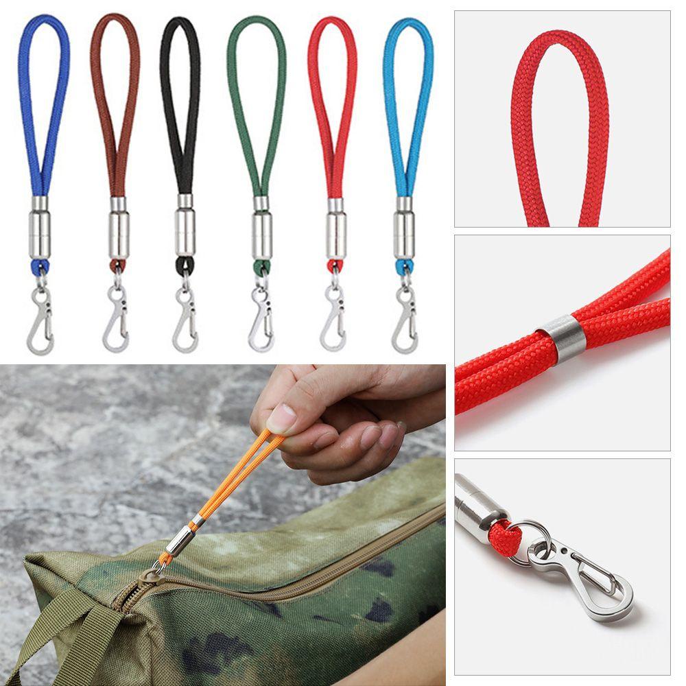 Set 2 Móc Chìa Khóa Có Dây Đeo Chống Thất Lạc Đa Năng Tiện Dụng