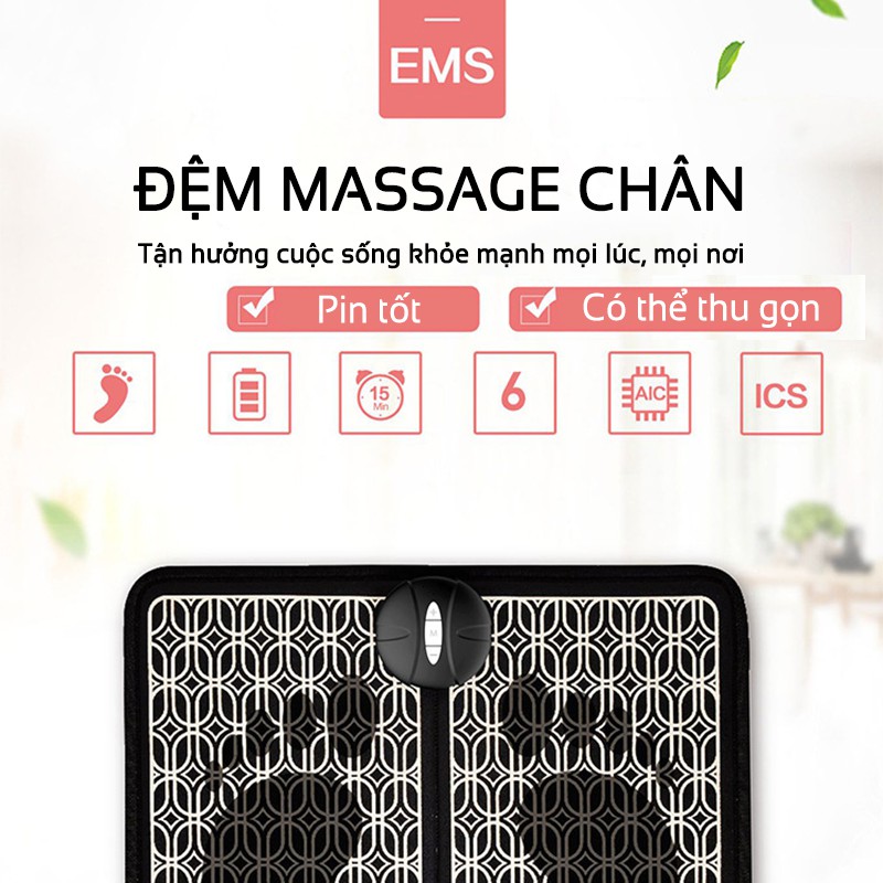 Thảm Massage Chân HOT Massage Trị Liệu Hiệu Quả Giúp Giảm Đau Nhức, Thư Giãn Cơ Thể Siêu Tốt Tặng Bố Mẹ BH [6 Tháng]