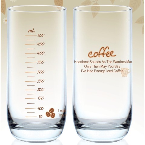 Ly Thủy Tinh Ocean Chia Vạch Top Drink 625 ml | OCEB.00322 , Nhập khẩu Thái Lan