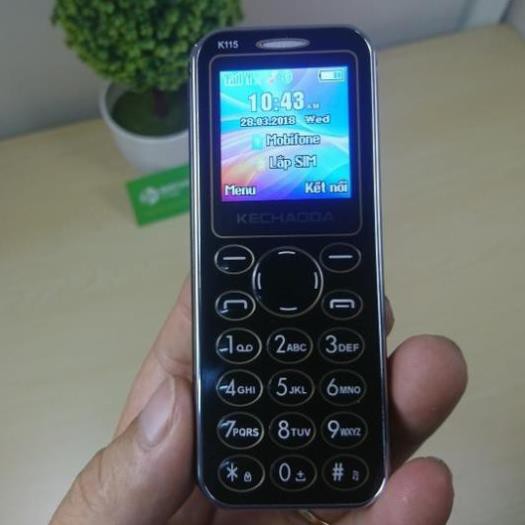 [KỊCH SÀN] Điện thoại mini Kechaoda K115 kiêm tai nghe bluetooth nhỏ gọn 3 sóng siêu mỏng BH 12 tháng | BigBuy360 - bigbuy360.vn