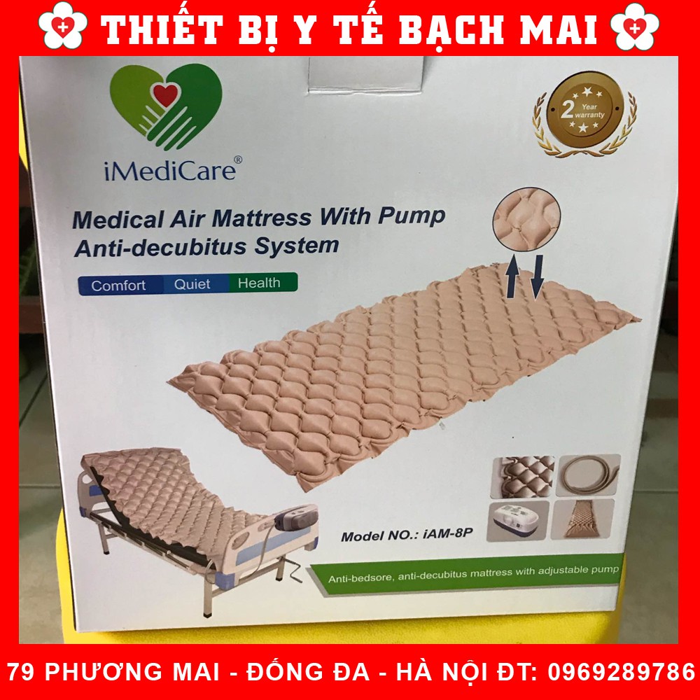 Đệm Hơi Chống Loét - Nệm Hơi Chống Loét Imedicare IAM-8P - Singapore