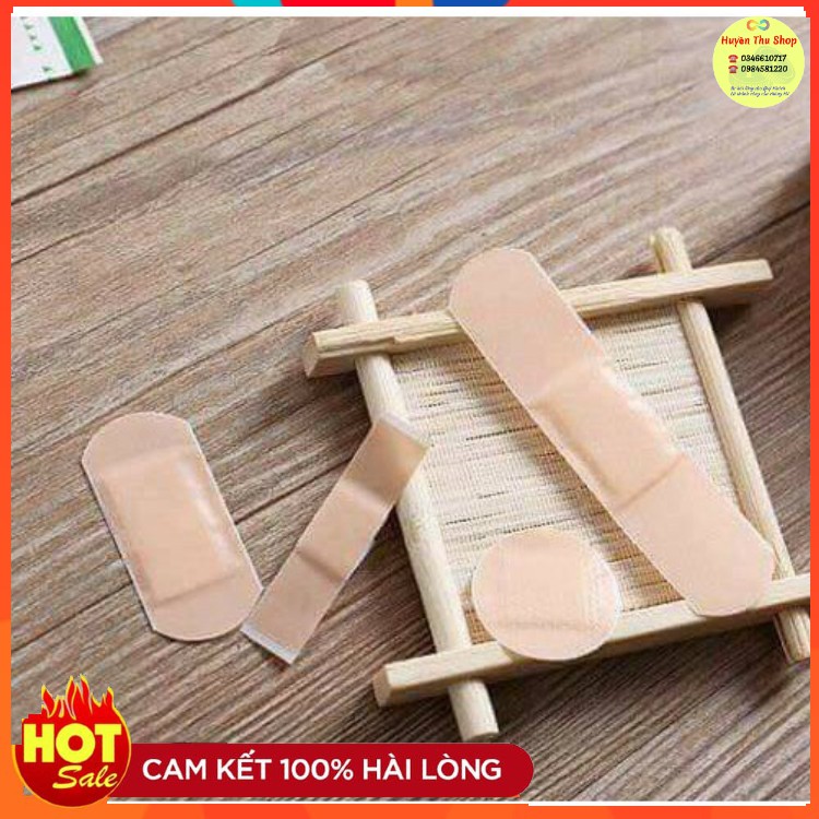 [Siêu sale] Hộp 100 miếng dán vết thương Y tế - 4 kích cỡ