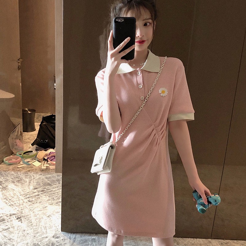 Đầm Dáng Ôm Xếp Ly Chiết Eo Dễ Thương Xinh Xắn Dành Cho Nữ | BigBuy360 - bigbuy360.vn
