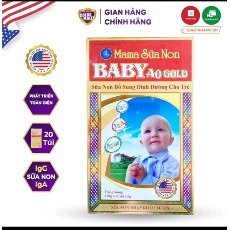 BABY AO GOLD 120G DATE 2024