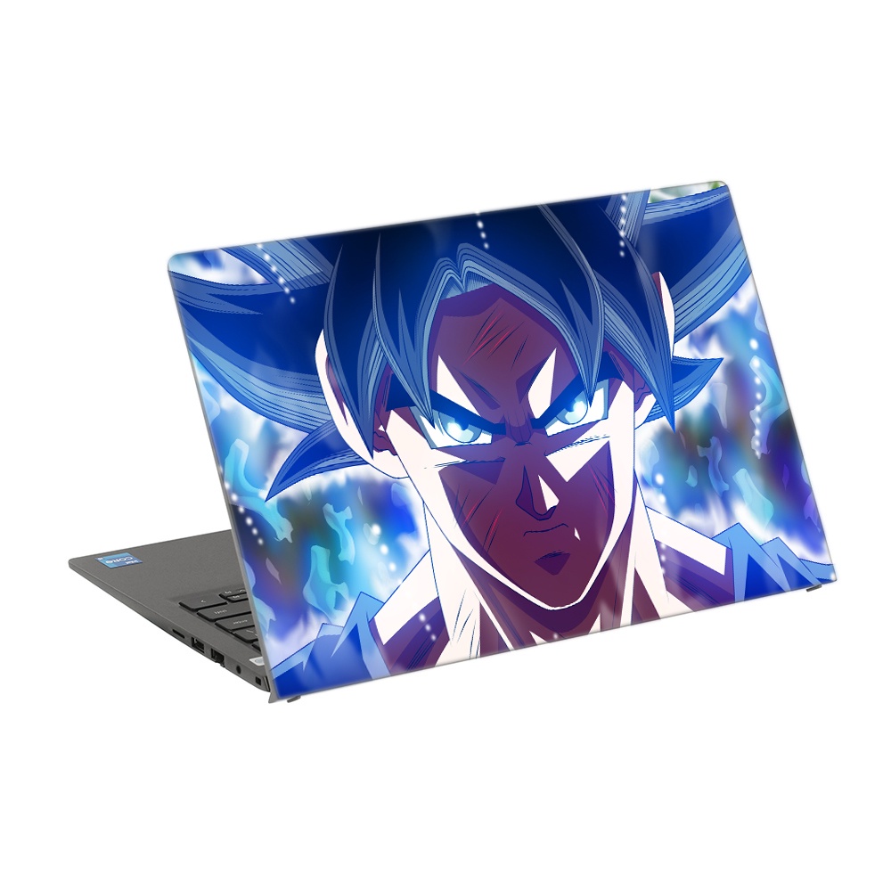 Skin Laptop In Hình Son Goku Vô Cực Dành Cho Các Dòng Máy Dell Hp Asus Msi Acer Lenovo Macbook Theo Yêu Cầu