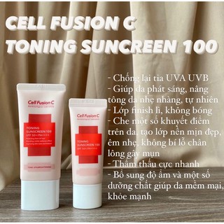 Kem chống nắng Cell Fusion C