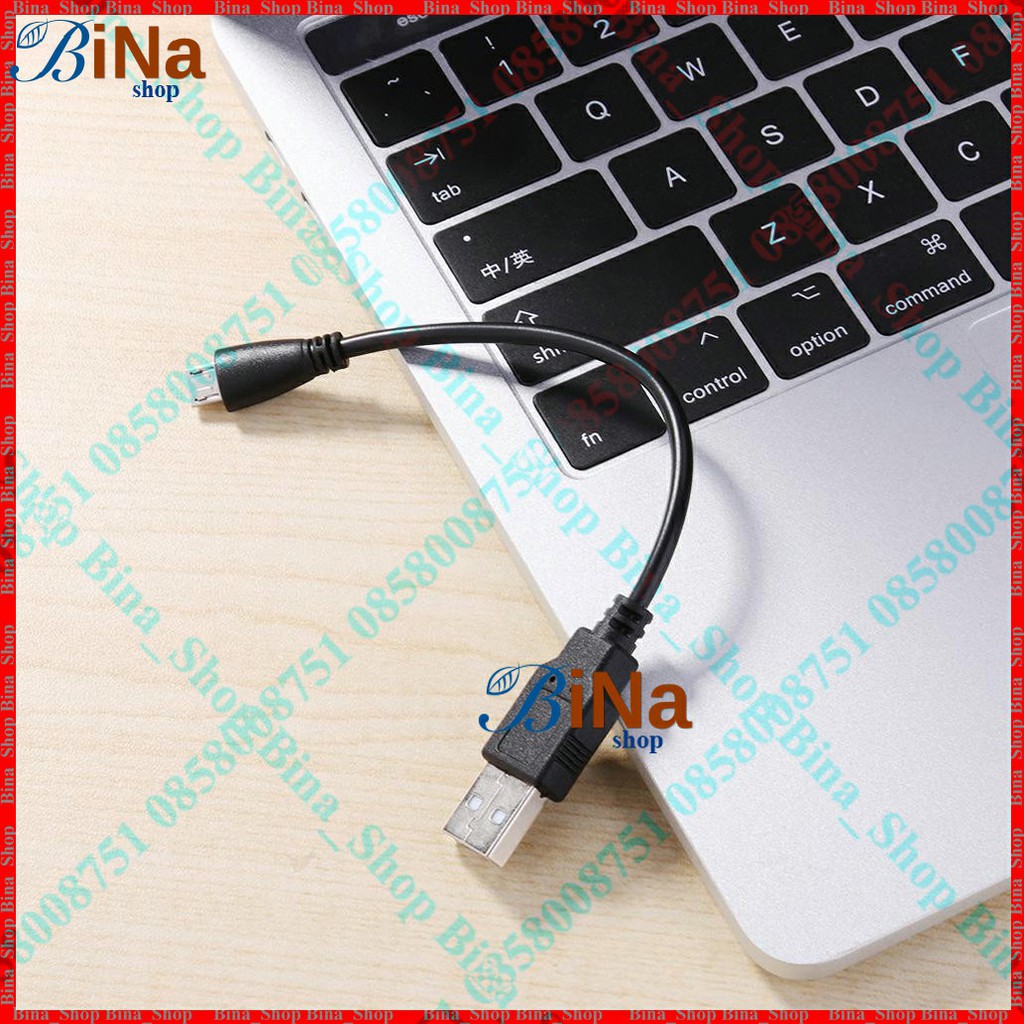Cáp sạc micro USB dài 28cm màu đen trắng ngẫu nhiên