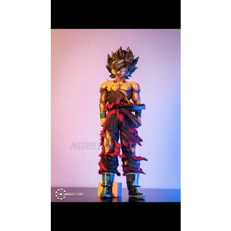 Mô hình Songoku Super Saiyan Battle Damaged bộ sưu tập Dragon ball 7 viên ngọc rồng