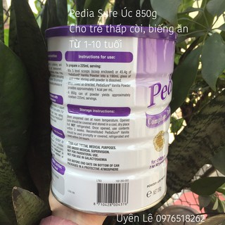 Sữa Pediasure Úc 850g