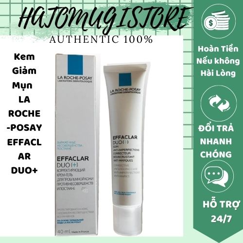 [Cam kết hàng Auth] Kem giảm mụn La Roche-Posay Effaclar Duo+